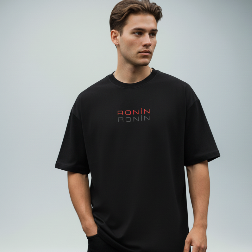 Samurai's Stance: Dark Aesthetic T-Shirt | Urban Ronin Apparel